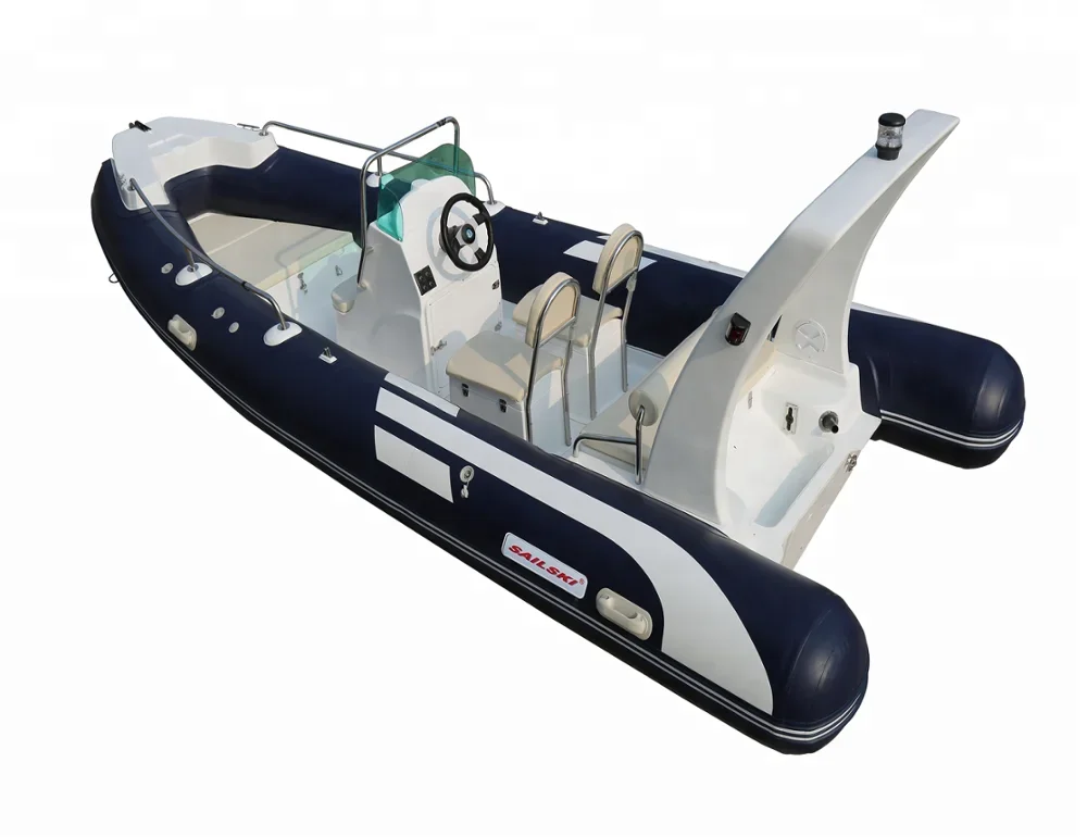SAILSKI Fiberglass Hull RIB Boat Sport RIB520B 5.2m (17ft) For 8 Person