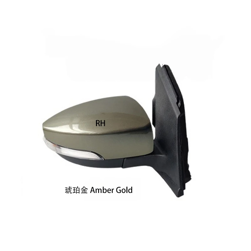 For FORD KUGA EU-only 2013-2019 10-pin Car Side Mirror Heat the folded blind spot rearview mirror assembly