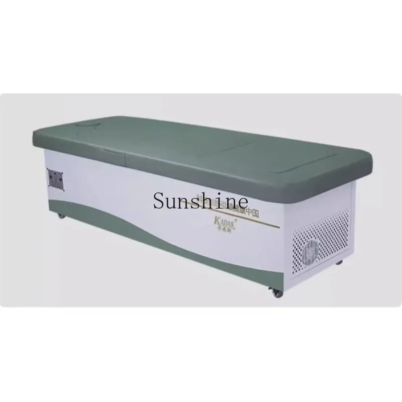 

Automatic open flame smokeless finch pecking moxibustion bed beauty salon multi-functional physiotherapy bed