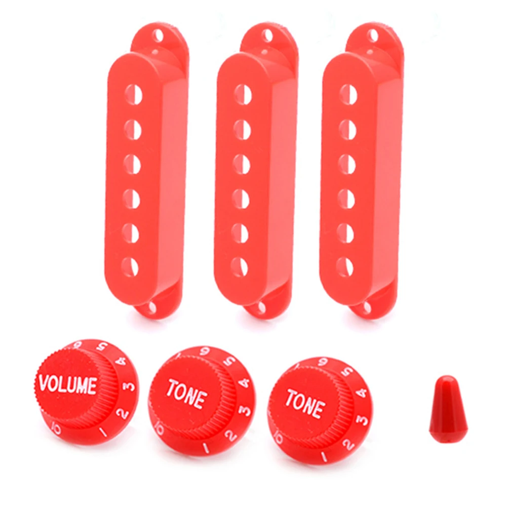 Upgrade Your Guitar with ST Electric Guitar Pickup Covers 48/50/52MM 1 Volume 2 Tone Knob SSS Multiple Options