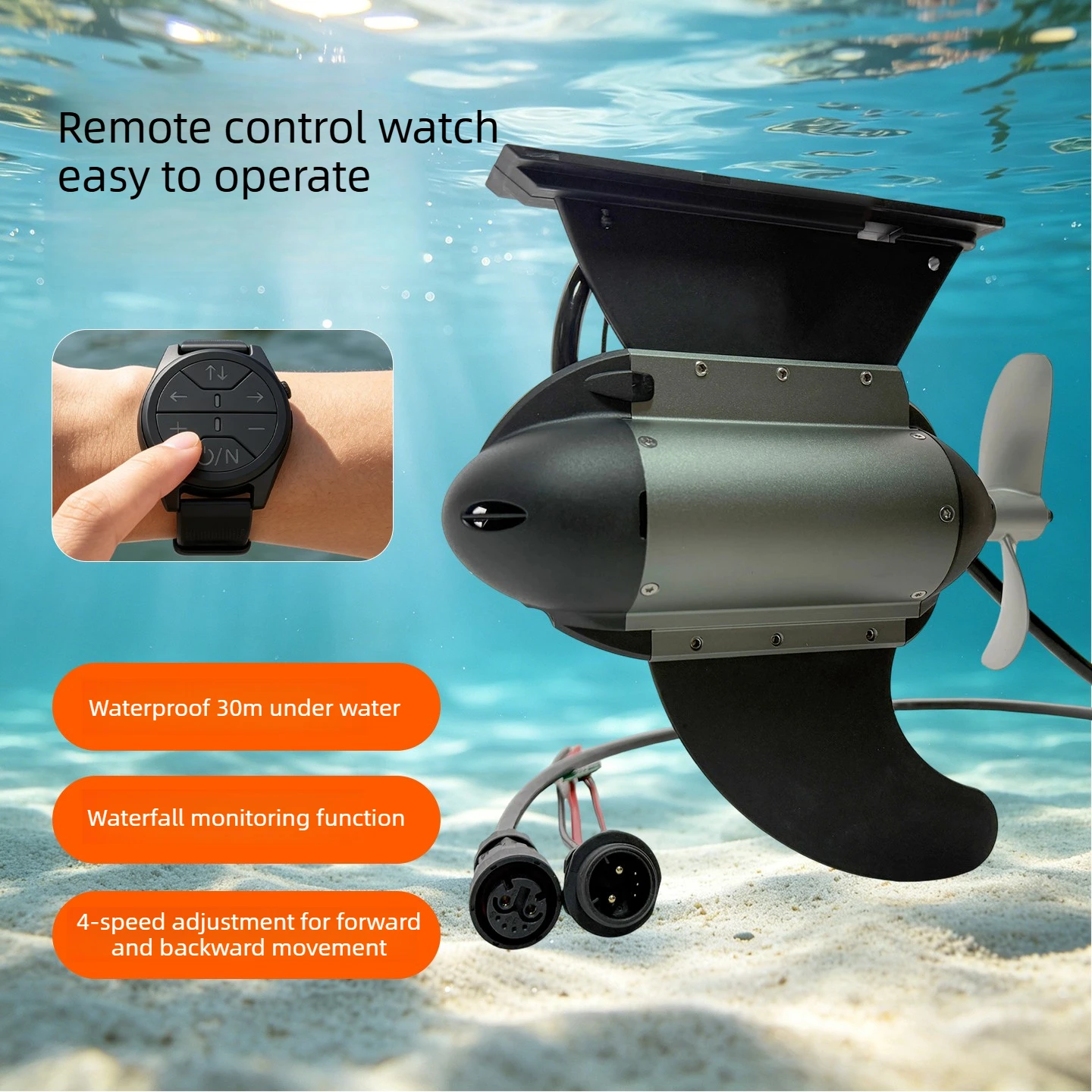 Propulsor Eléctrico para Kayak - Fishing Kayak Paddle reseña y precio