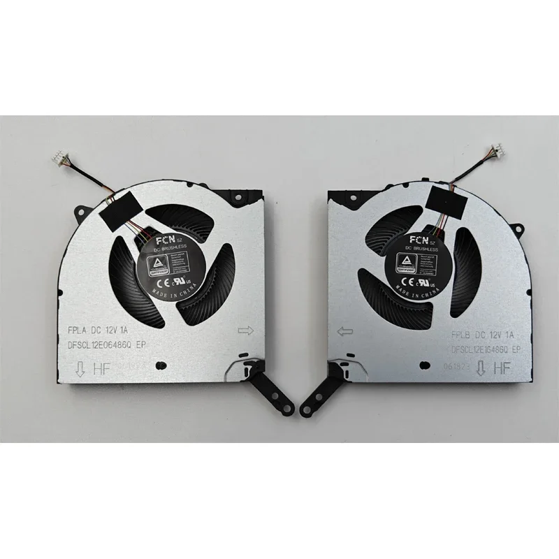 جديد لينوفو ليجيون 5 15ARH7 15ARH7H 15IAH7 15IAH7H وحدة المعالجة المركزية للكمبيوتر المحمول وحدة معالجة الرسومات مروحة تبريد 12 فولت L + R 5H40S20492 5H40S20491 #1