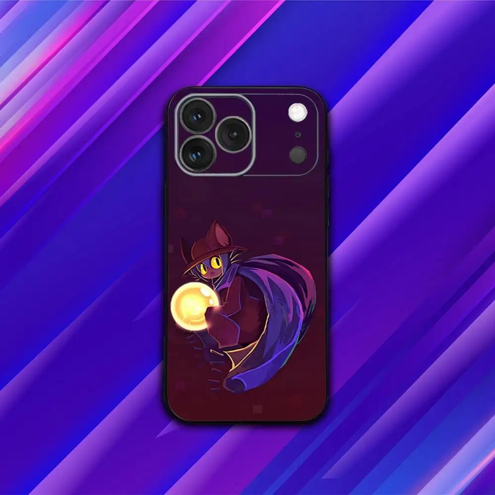 O-One Game Shot N-Niko Phone Case For iPhone 17,16,15,14,13,12,11,Pro,Max,Plus,X,XS,SE4,E,Mini,Soft Black Case - view 3