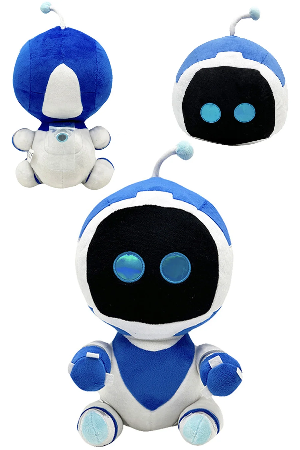 ファンタシア宇宙飛行士ロボットぬいぐるみぬいぐるみ、宇宙ゲームコスプレ置物小道具、ファンタジーマスコット、ハロウィーンカーニバルパーティー、30cm、sr