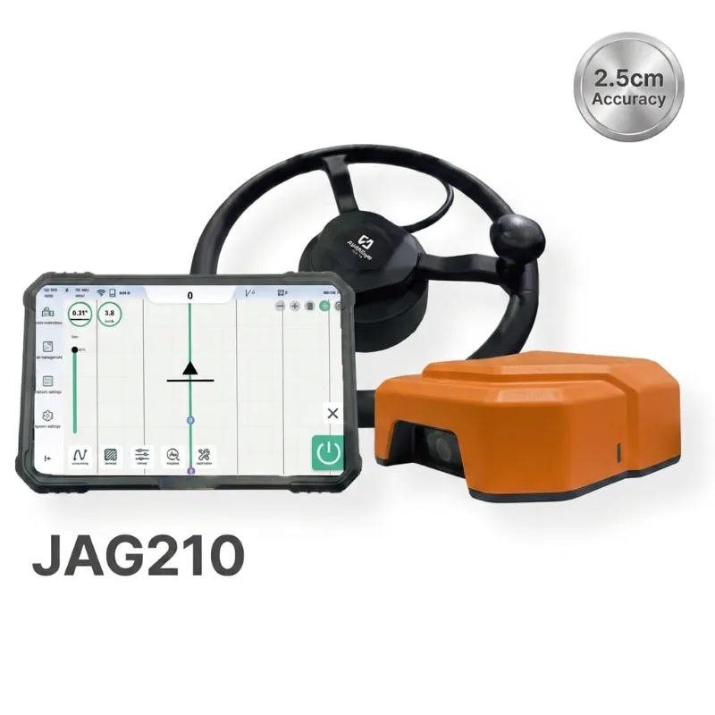 New IP67 Rugged Tractor GPS Navigator Agricultural Auto-Steering RTK 8mm High Precision 12V/24V Compatible Export Model