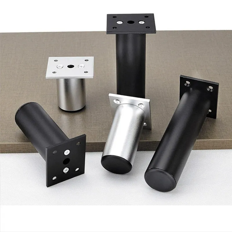 Peijian 1pcs Height 6-30cm Adjustable Cabinet Foot Thickened Aluminum Alloy Furniture Support Legs Table Chairs Bed Sofa Feet
