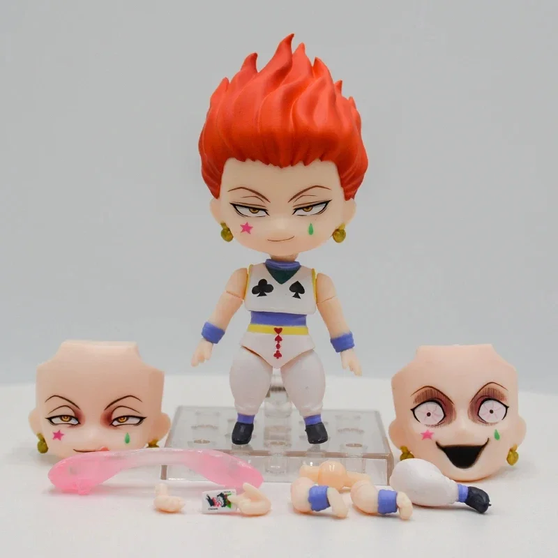 #1444 Hunter x Hunter Hisoka Anime Figure Gon Freecss & Killua Zoldyck Action Figure Chrollo Lucilfer Figurine Model Doll Toys