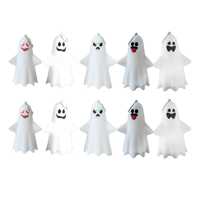 

10Piece Halloween Ghost Light Halloween Decoration For Party Home Decor Supplies Gifts Halloween Decoration