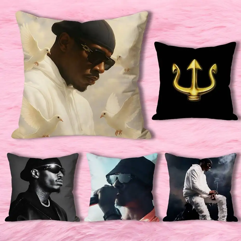 

Rapper W-Werenois-S Pillow Cases for Bedroom Living Room Sofa Home Decor Polyester Cushion Cover with Zipper