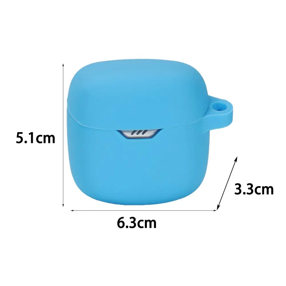 Great Earphone Cover Case Soft Tight Fit Solid Color Wireless Bluetooth compatible Earbuds Case Headset Case Protection