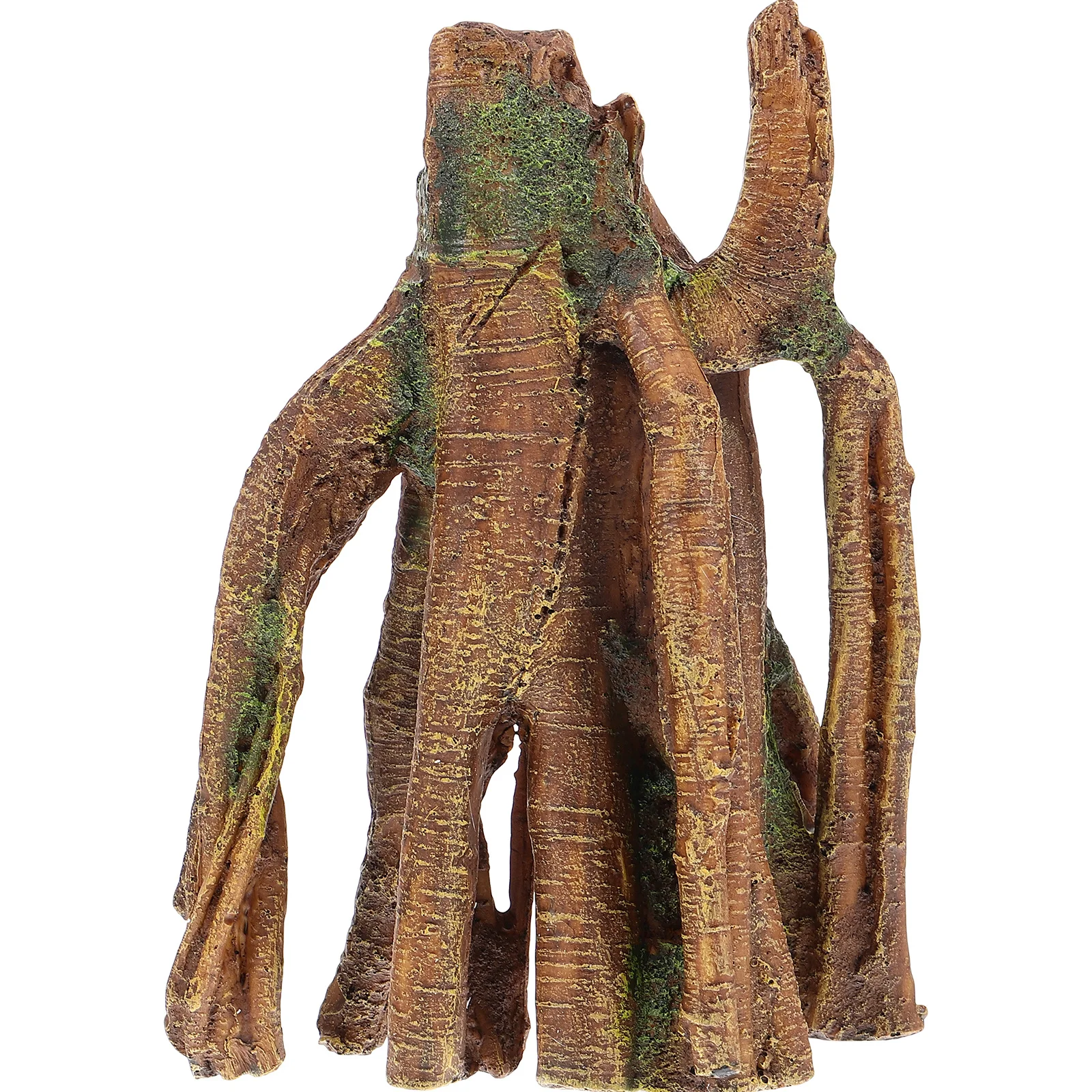 

Fish Tank Aquarium Resin Stump Creative Landscape Tree Trunk Decorative Artificial Tree Durable Natural Colors