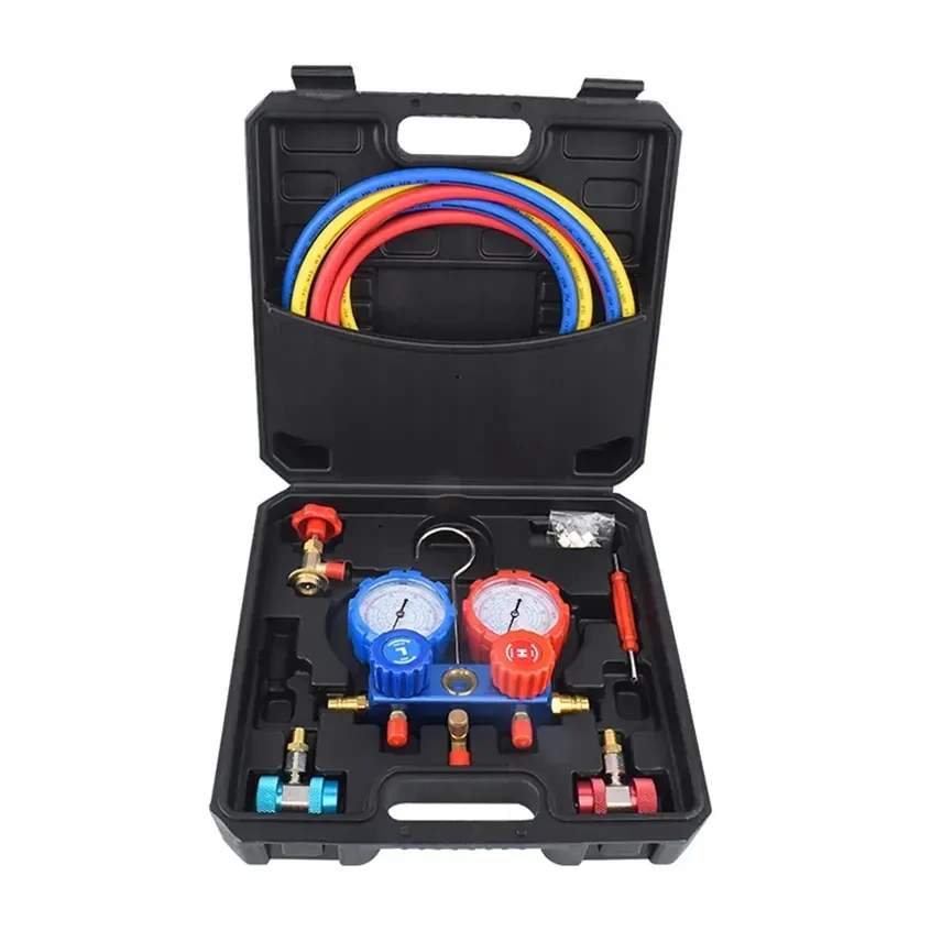 Air Conditioner Refrigeration Car R134, R410a, R22, R407c Manifold Gauge Set