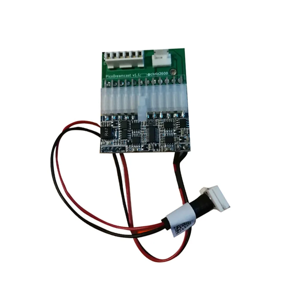 Sega Dreamcast PICO PSU 전원 공급 장치 110V-220V 12v Dreamcast 어댑터 플레이트 (PICO 전원 패널 포함)