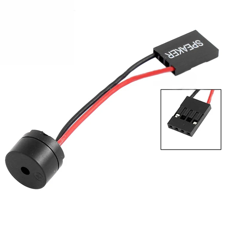 

5PCS Mini Plug Speaker For PC Interanal BIOS Computer Motherboard Mini Onboard Case Buzzer Board Beep Alarm NEW