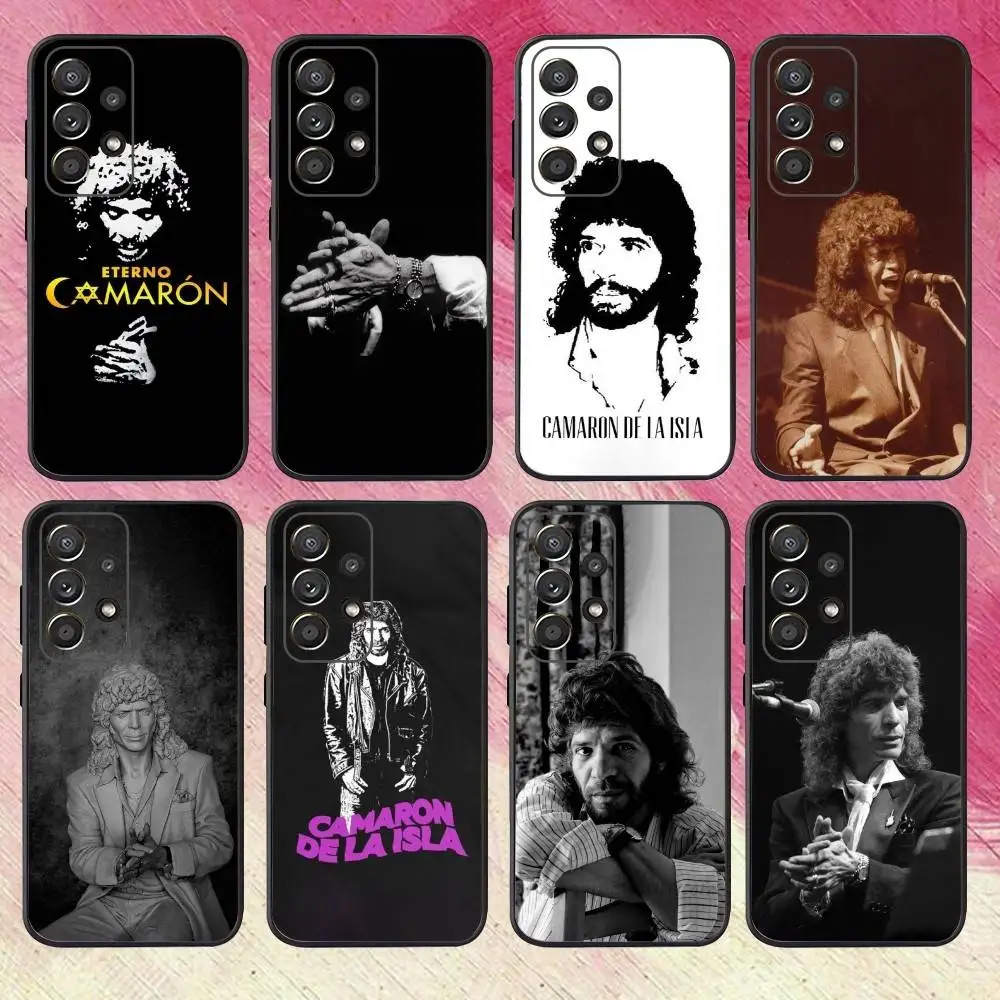 

Camaron De La Isla Phone Case For Samsung S25,S24,S21,S22,S23,S30,Ultra,S20,Plus,Fe,Lite,Note,10,9,5G Black Cover