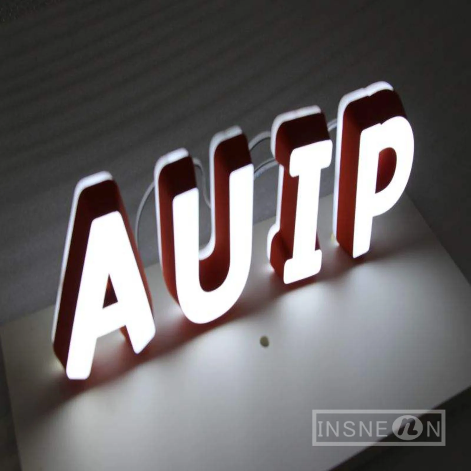 

Custom LED House Number Lights, Company Logo, 3D Luminous Letters, Modern Outdoor, Waterproof, Metal, Acrylic Address Panel