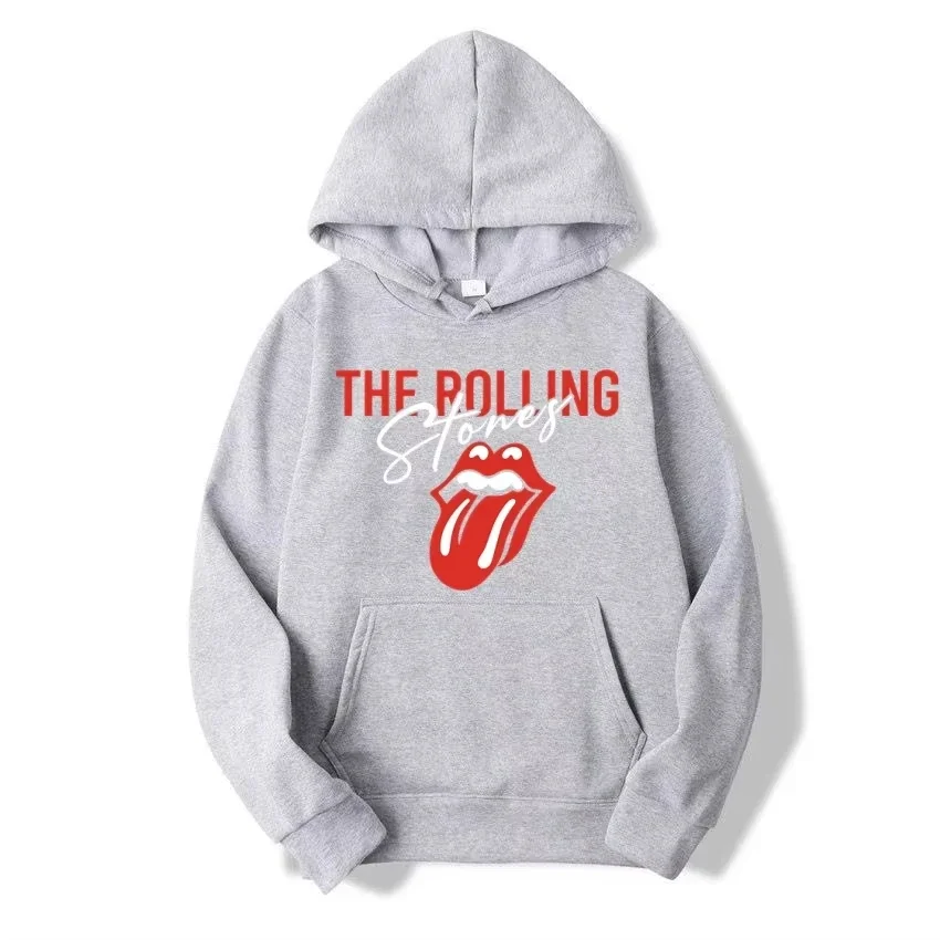 2025 الخريف والشتاء جديد الرجال والنساء هوديسHot قبلة أغطية رأس مطبوعة المألوف الشارع الهيب هوب هوديس ، طويلة الأكمام #5