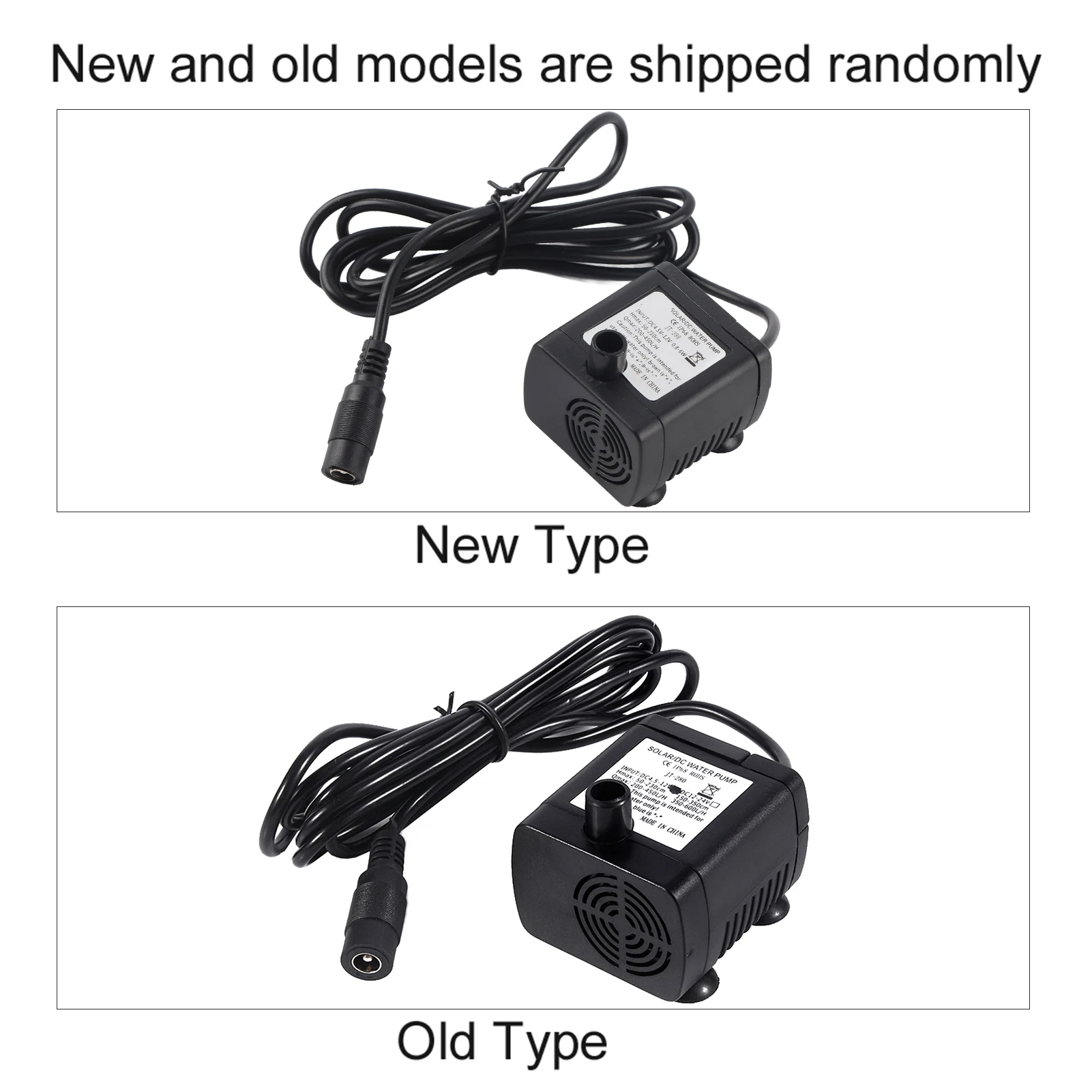 DC12V Solar Amphibious Mini Submersible Water Pump for Fountain Pond