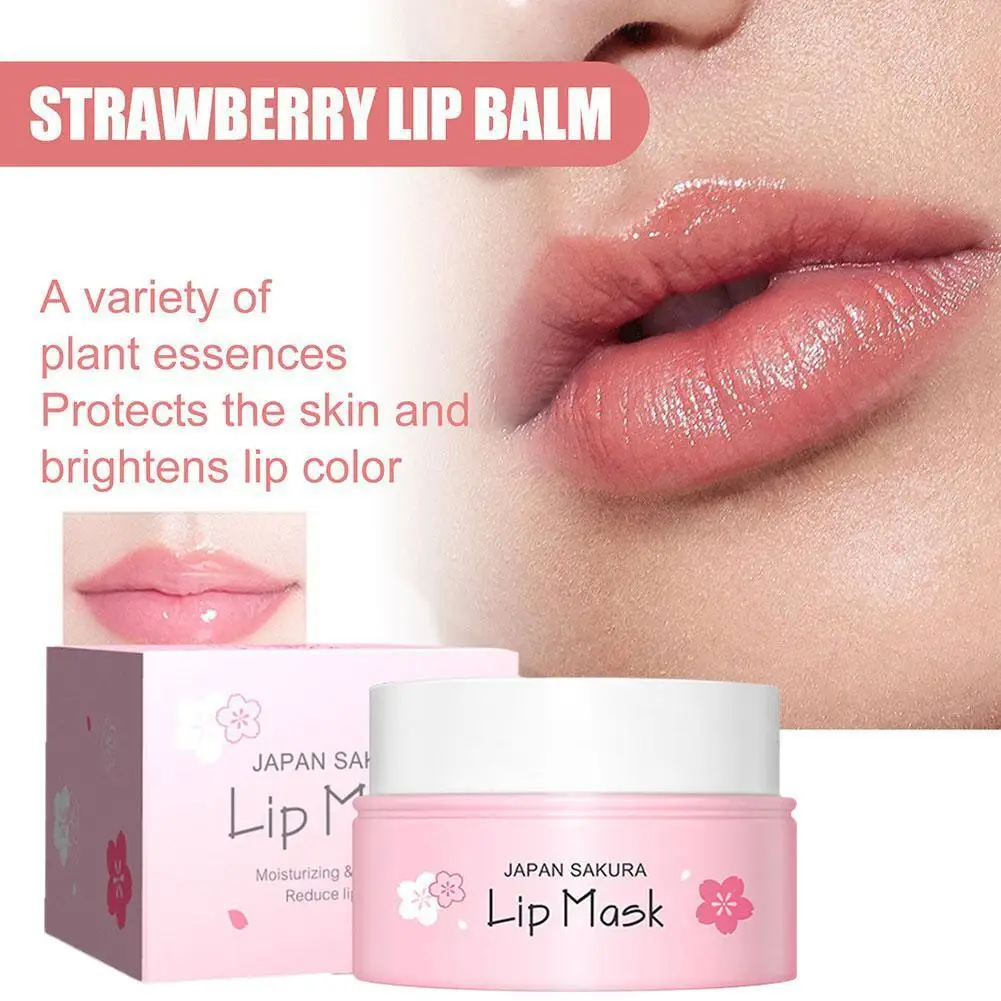 8g LAIKOU Lip Serum Mask Hydrating Moisturizing Nutriousing Dry Crack Peeling Repair Lip Sleeping Mask Korean Lip Balm