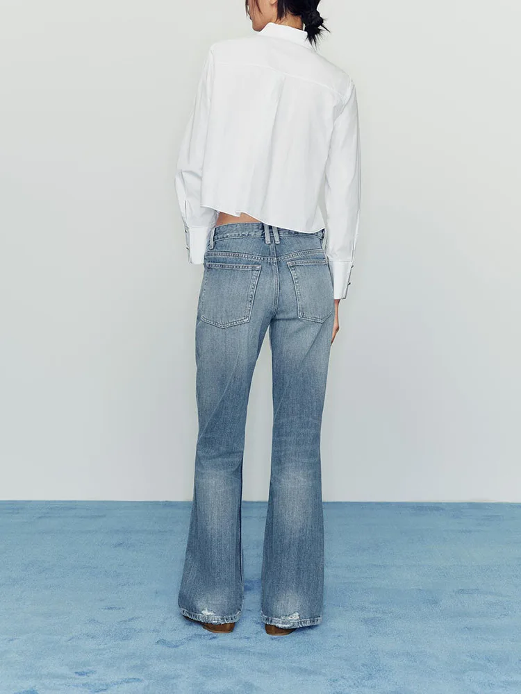 2025년 가을 신상 여성 롱 스커트 V넥 타이드 자수 라인 엘레강트 실크 패셔너블 전통...