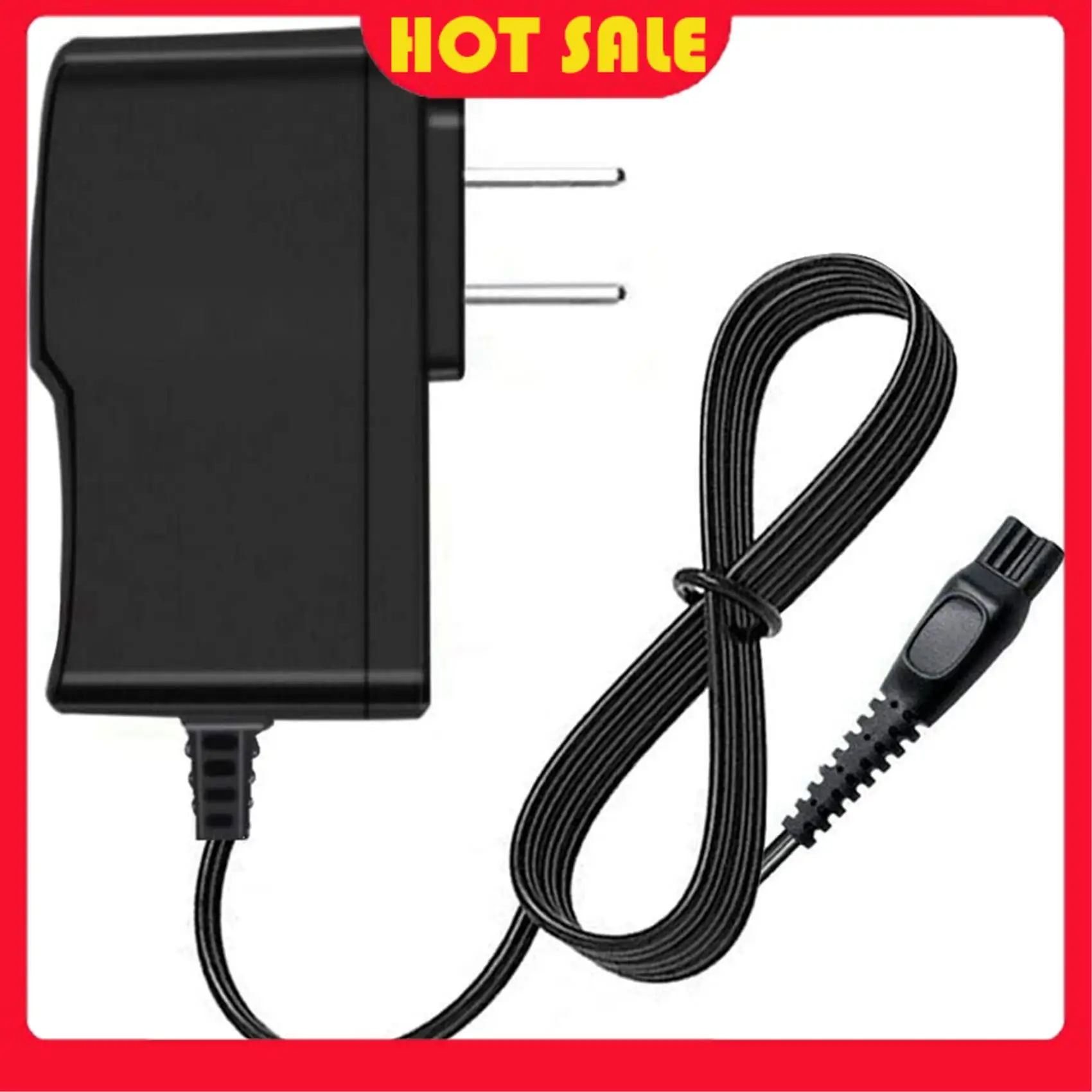 Needful 2X For -HQ8505 Norelco 7000 5000 3000 Series Electric Shaver, Beard Trimmer Adapter Power Cord US Plug