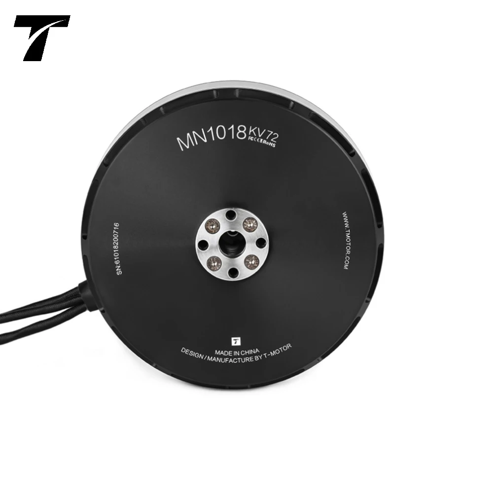 

T-MOTOR MN1018 KV72 12S 24S Factory Custom Heavy Payload Helicopter Uav Drone Motor High Power