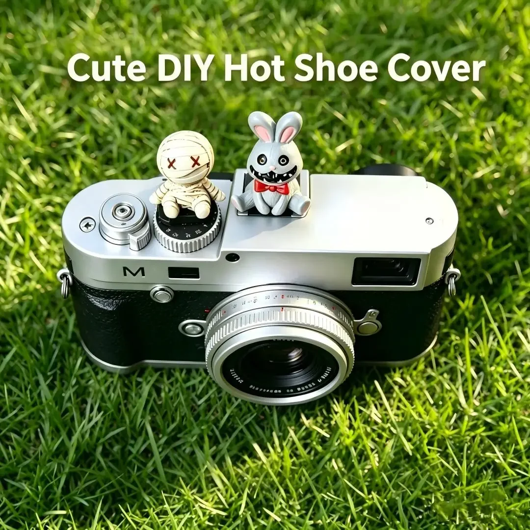 Funny Hot Shoe Cover Universal Camera Hot Shoe Cap For Fuji XT50 XT30 II Sony ZVE10 A7C2 Canon R100 Nikon Z50 Z9 Decor Protector