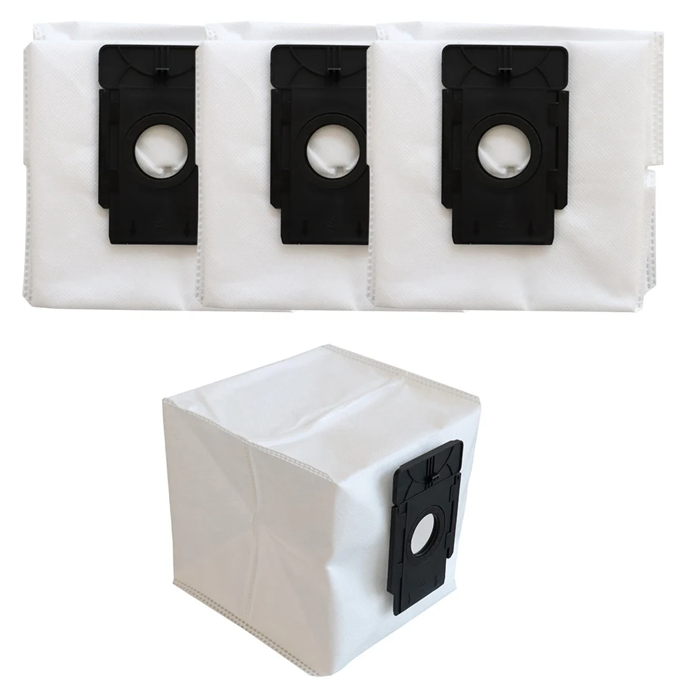 

4L Capacity Vacuum Bags For EZVIZ White black Robot Vacuum Bags For Cleaning Needs 4L Capacity Efficient Maintenance