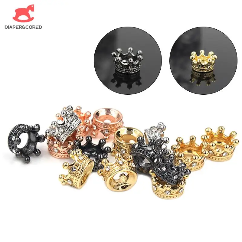 DIY Simulation Mini Metal Crown Model Toys Dolls Headwear Clothing Dollhouse Miniature Accessories Kids Pretend Play Toys