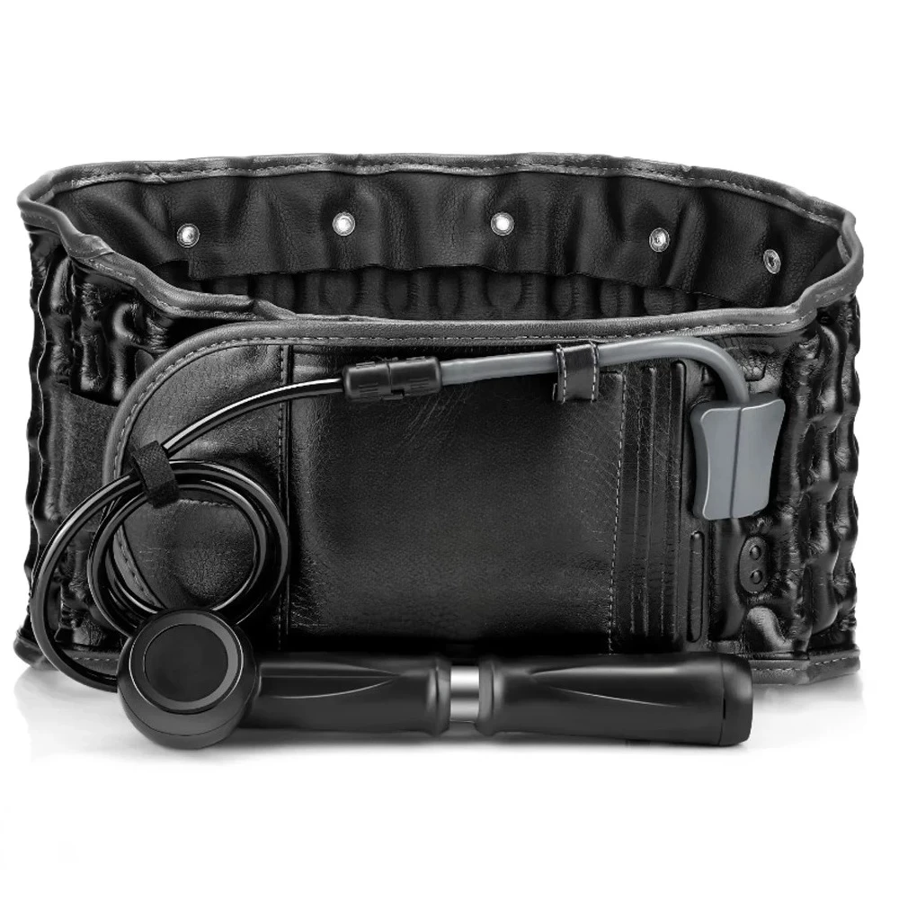 

Настраиваемый надувной массажер для поясницы: регулируемый декомпрессионный пояс для спины, поддержка поясницы, воздушный тракционный бандаж