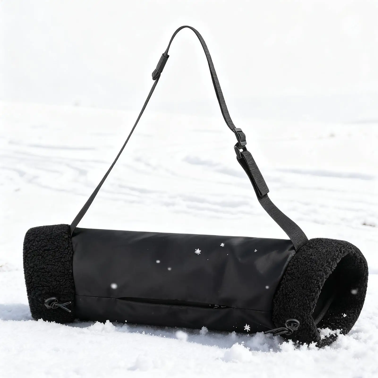 Football Hands Warmer Pouch Warm Windproof Hand Warming Muff with Two-Point Harness Attachment for Baseball Tennis