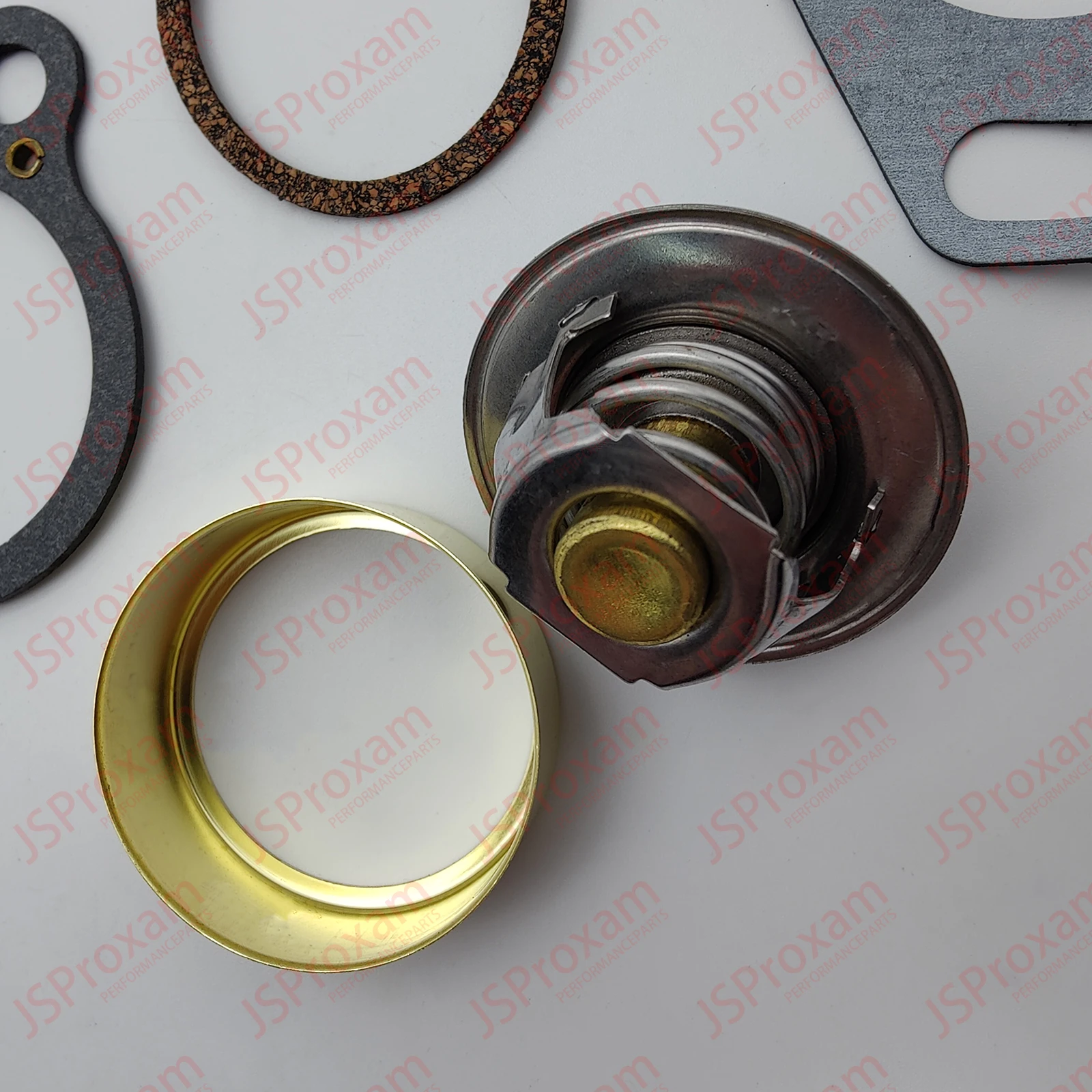 23-47508T 807252Q3 807252Q4 Replaces Fits For Mercruiser 13390 13380 13250 18-3646 4.3 5 V6 V8 140°C Thermostat Kit Brass SLEEVE