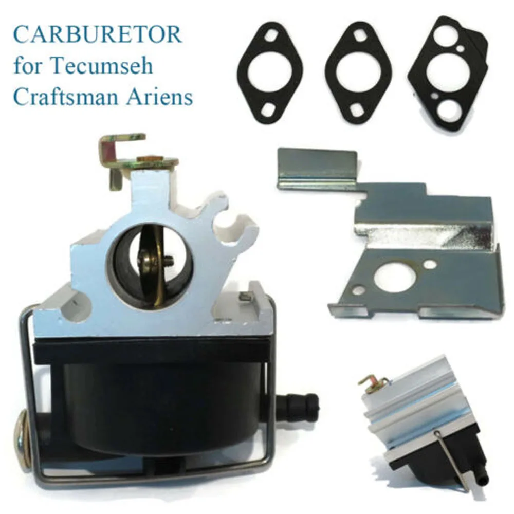 Carburetor For Tecumseh 6.75HP 640020 640020A 640020B VLV50/55/60/66/126 Engines with Gasket