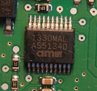 

Free shipping AS5134D AS5134 SSOP20 10PCS