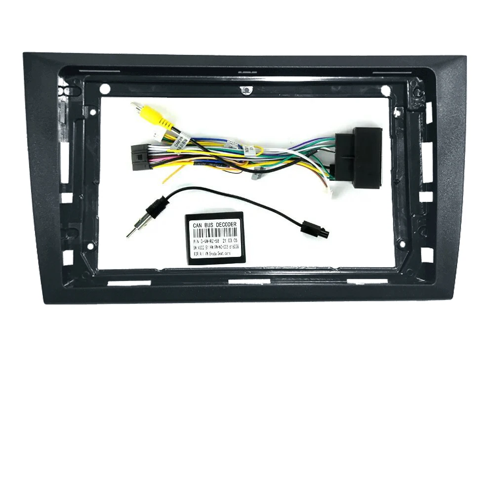 

9 Inch Android Car Radio Fascias For 2008-2012 VOLKSWAGEN GOLF 6 Stereo Player 2DIN Head Unit Dash Frame Panel Installation Trim