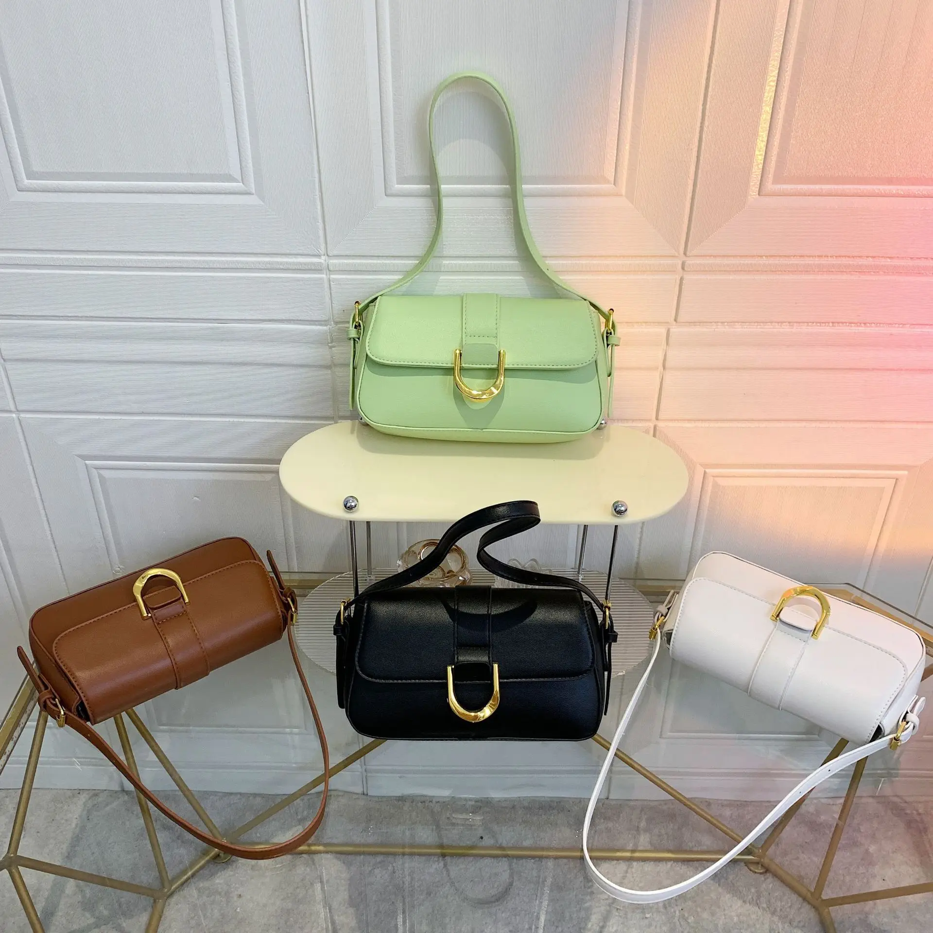 

2025 Korean Style Underarm Bag - Small Crossbody Purse, Minimalist Designer Shoulder Bag for Women, Trendy & Versatile