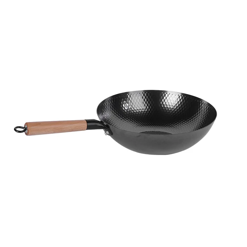 32cm Nonstick Iron Wok 6