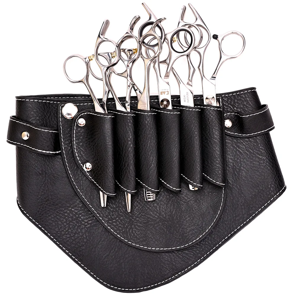 Barber Salon Scissors Bag Scissor Clips Shear Bags Tool Hairdressing Holster Pouch Holder Case Belt Hair Care Supplies