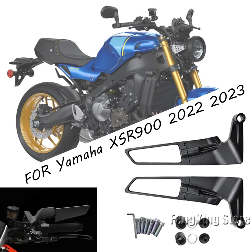 

For Yamaha XSR900 2022 2023 motorcycle accessories rearview mirror wind wing side rear view reversing