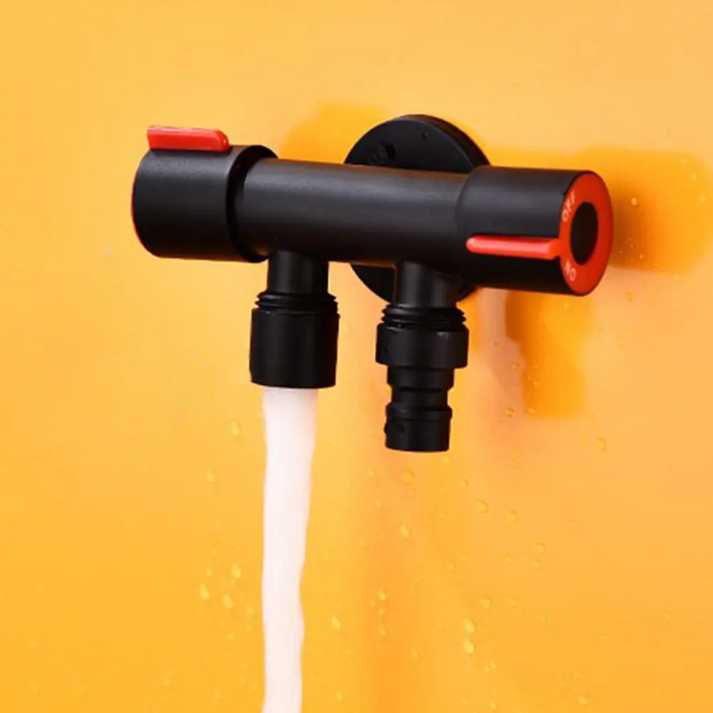 Dual Control Faucet Stainless Steel Sprayer Water Black Bathroom Tap 304 Anti Rust Corrosion Precision Reliable Characteristics