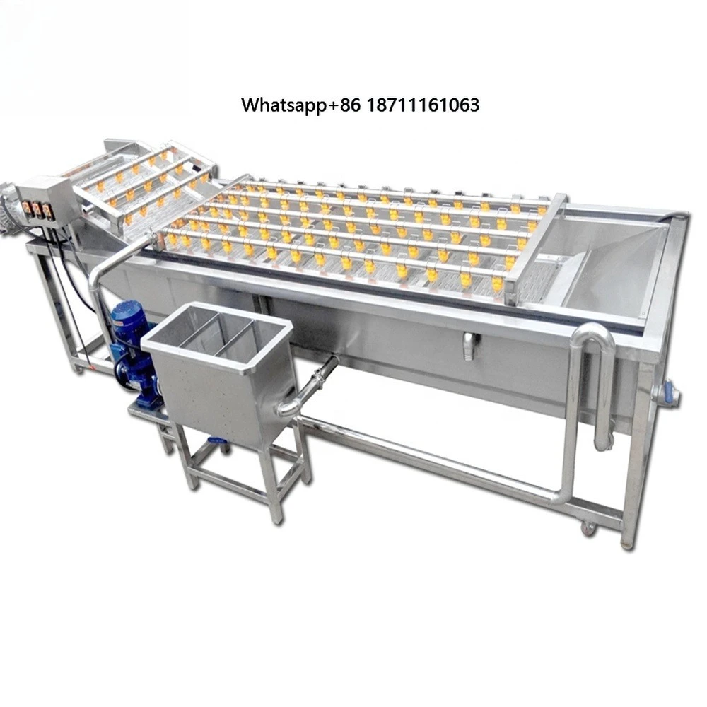Automatic Garlic Separating Peeling Washing Drying Machines Automatic Garlic Processing Line