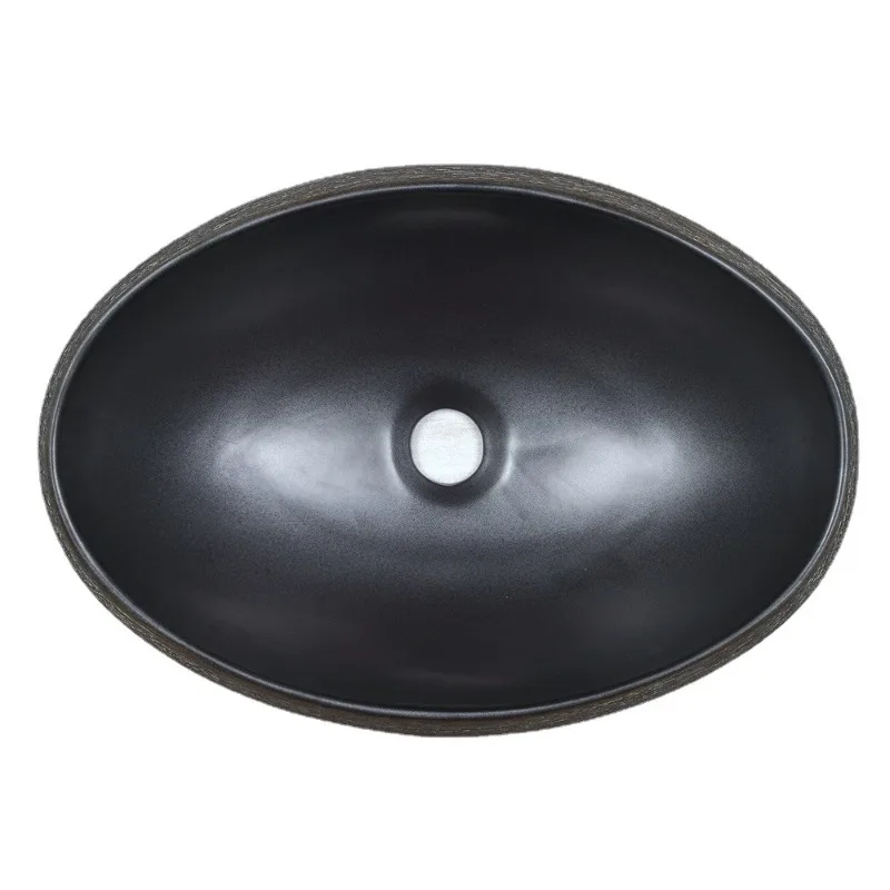 Balcony wash basin ceramic face wash bathroom basin household Chinese basin project