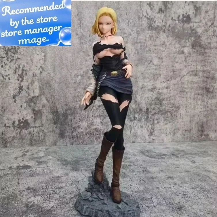 

30cm Dragon Ball Anime Figure Sexy Android 18 Pvc Action Figurine Model Statue Toys Statue Doll Collection Decoration Toys Gift