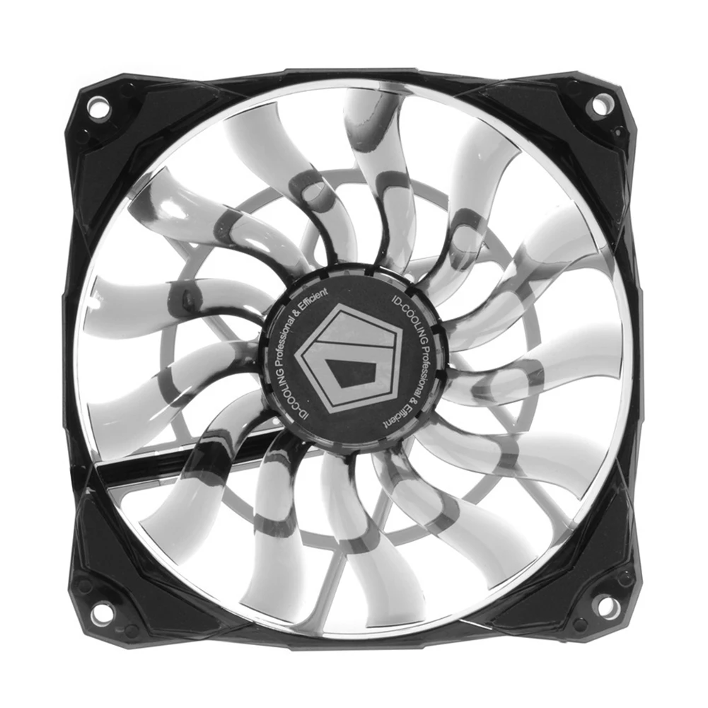 ID-COOLING 12cm Gehäuselüfter 4-Pin Leiser CPU-Kühler Kühlkörper
