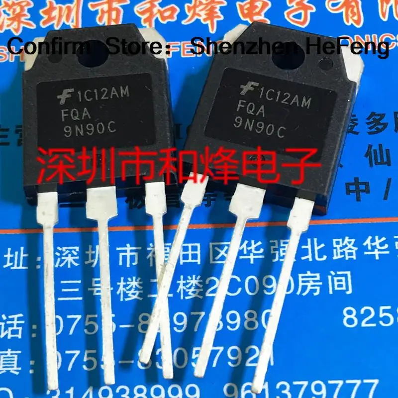 5PCS-10PCS FQA9N90C  TO-3P    NEW AND ORIGINAL Fast Shipping Quality