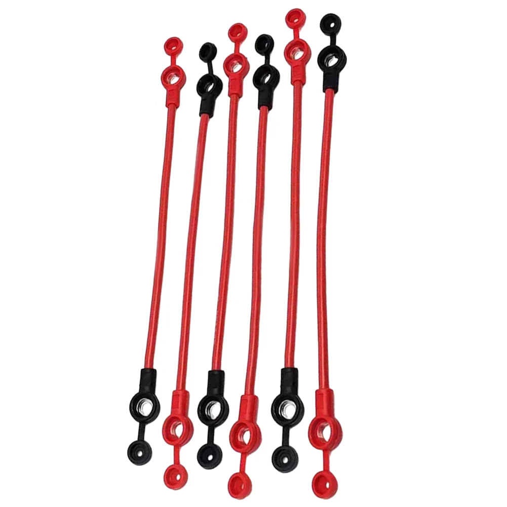 6Pcs Electric Vehicle Connection Cable Ebike Battery Cable Copper Flexible 2.5/6 Square Battery Parallel Wrie Car Accessories ﻿