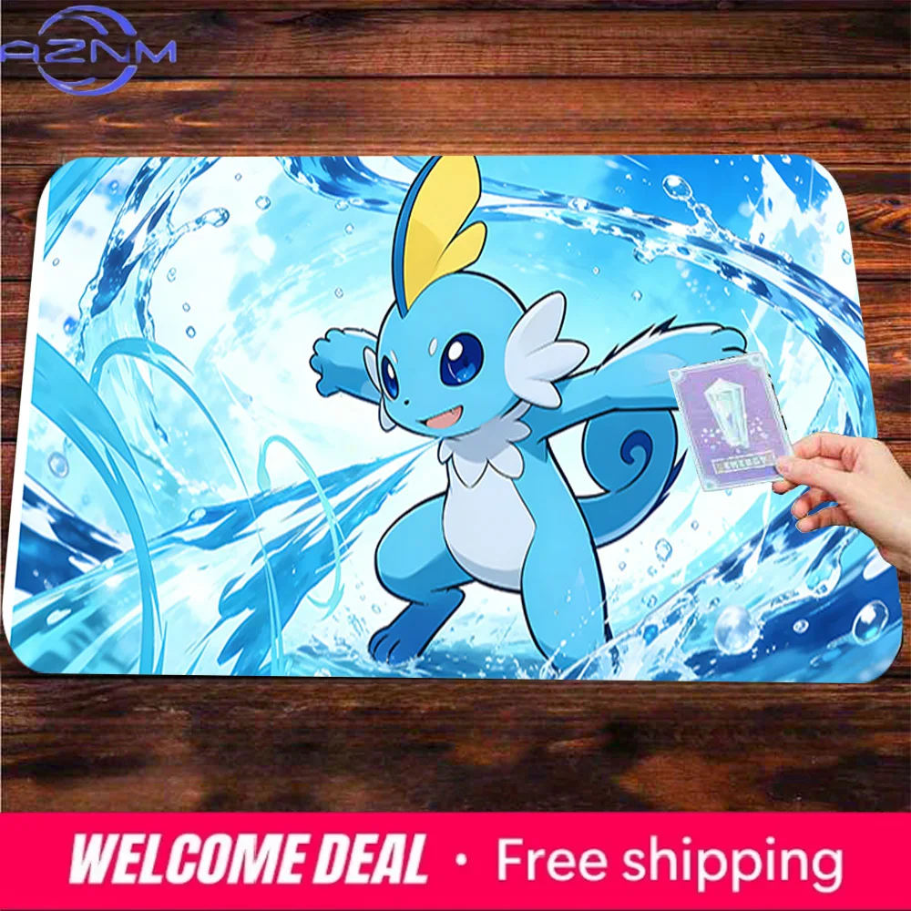 Water-Type Sobble Gaming Desk Mat Non-Slip Washable Mouse Pad