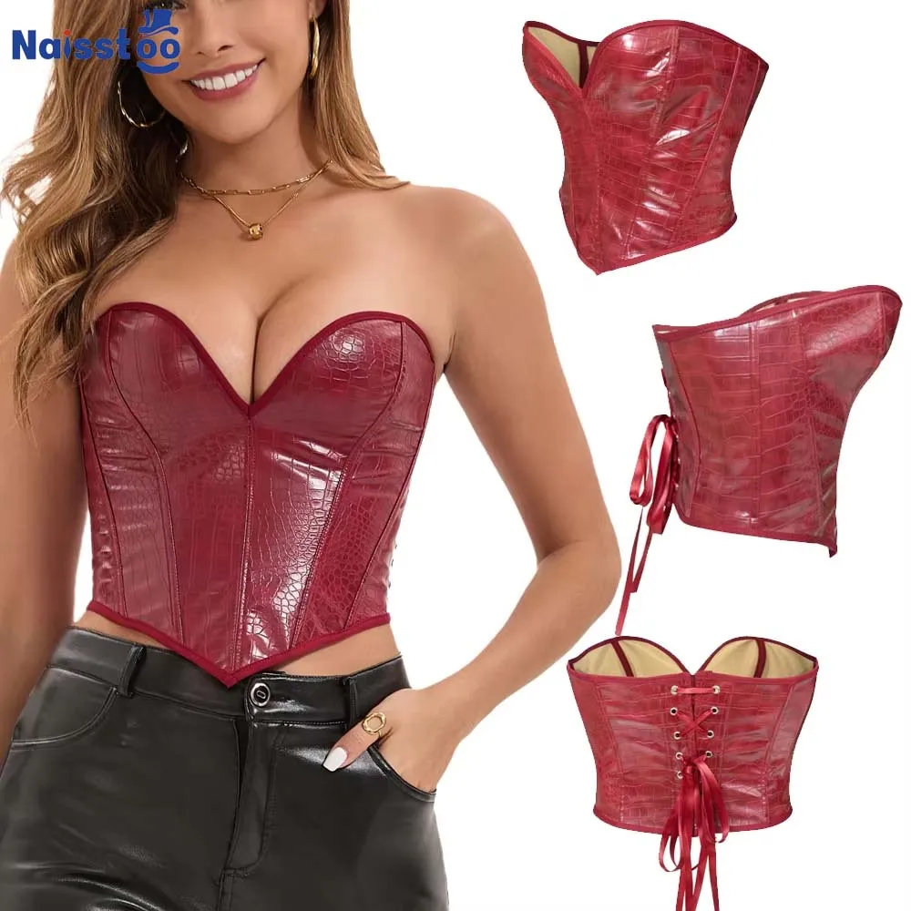 

Naisstoo женский корректирующее белье без бретелек, корсет, модный корсет для талии, талии и корсеты для поддержки груди