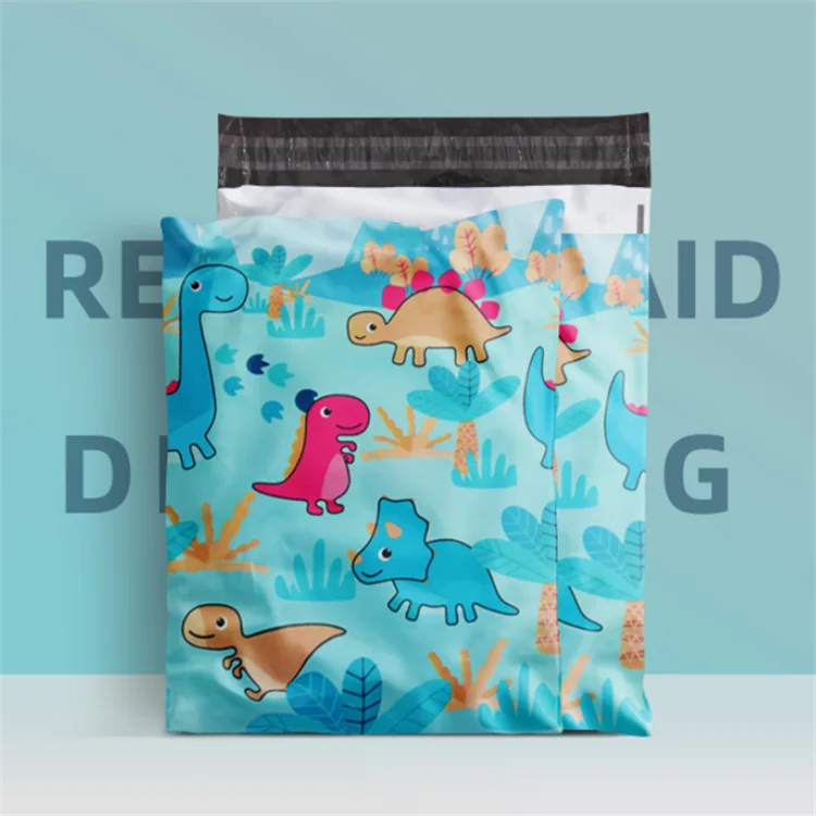100PCS 10*13in Poly Mailer Adhesive Envelope Shipping Bag DIY Thick T-shirt Dresses Book Christmas Toys Gifts Packaging Pouches image 3