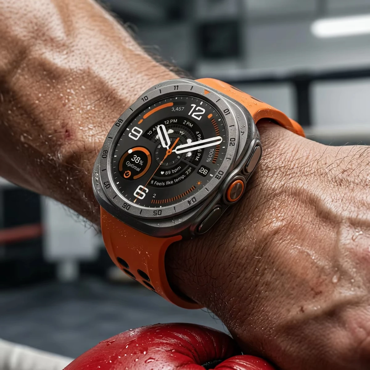 PC-Hohlschutzhülle für Samsung Galaxy Watch Ultra 2 47mm Stoßfeste Kratzfeste Hartschalenhülle Galaxy Watch Ultra 47 mm – Detail 7